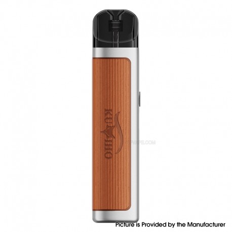 [Ships from Bonded Warehouse] Authentic Kumiho THOTH C Pod System Kit - Stripe Orange Plastic Silver, 900mAh, 2ml, 0.6ohm