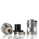 Authentic Digiflavor Wildfire Flavor Sub Ohm Tank Atomizer - Coffee, Stainless Steel, 3ml, 0.5 Ohm, 22mm Diameter