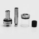 Authentic Kanger PANGU Sub Ohm Tank Clearomizer - Silver, Stainless Steel, 3.5ml, 22mm Diameter