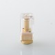 Rekavape Dotshell Limited Edition Style RBA Tank w/ 3 MTL Pin for dotMod dotAIO V1 / V2 AIO Pod - Gold, 1.0mm + 1.2mm + 1.5mm