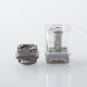 Rekavape Dotshell Limited Edition Style RBA Tank w/ 3 MTL Pin for dotMod dotAIO V1 / V2 AIO Pod - Gun Metal, 1mm + 1.2mm + 1.5mm