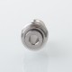 Rekavape Unkwn Style Drip Tip for BB / Billet / Boro AIO Box Mod - Silver, 316 Stainless Steel