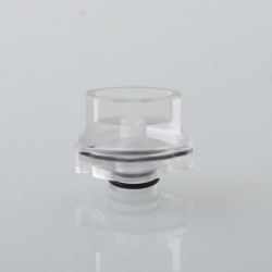 Monarchy Mohawk Mini Flask Style 510 Drip Tip - Translucent, PC