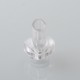 Monarchy Mohawk Mini Flask Style 510 Drip Tip - Translucent, PC