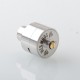 M-Atty Style RDA Rebuildable Dripping Atomizer w/ BF Pin - Silver, Stainless Steel, 22mm Diameter