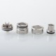 M-Atty Style RDA Rebuildable Dripping Atomizer w/ BF Pin - Silver, Stainless Steel, 22mm Diameter