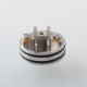 M-Atty Style RDA Rebuildable Dripping Atomizer w/ BF Pin - Silver, Stainless Steel, 22mm Diameter