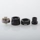 M-Atty Style RDA Rebuildable Dripping Atomizer w/ BF Pin - Black, Stainless Steel, 22mm Diameter