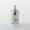 Kayfun X Mini Style MTL RTA Rebuildable Tank Atomizer - Silver, 3.2ml, 23mm Diameter