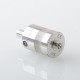 Kayfun X Mini Style MTL RTA Rebuildable Tank Atomizer - Silver, 3.2ml, 23mm Diameter