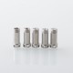 Rekavape Unkwn One Unreal Style RBA for Billet / BB / Boro Mod - Silver, 316SS, Air Pin: 0.8, 1.2, 1.5, 2.5, 3.5, 4.0mm