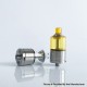 Rekavape Eros Style MTL RTA Rebuildable Tank Atomizer Kit - Silver, PEI, 4ml, Air Pin 1.0 / 1.2 / 1.3 / 1.4 / 1.5 / 1.7mm