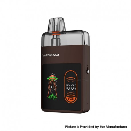 [Ships from Bonded Warehouse] Authentic Vaporesso ECO Nano Pro Pod System Kit - Coffee Brown, 1000mAh, 6ml, 0.6ohm