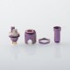 MOBB Mini King Style RBA Bridge for Billet / BB / Boro Tank - Purple, Titanium, Air Pins 1.2mm, 1.5mm, 2.5mm, 3.5mm