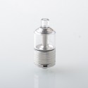 Rekavape Eros Style MTL RTA Rebuildable Tank Atomizer Kit - Silver, 4ml, Air Pin 1.0 / 1.2 / 1.3 / 1.4 / 1.5 / 1.7mm