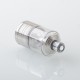 Rekavape Eros Style MTL RTA Rebuildable Tank Atomizer Kit - Silver, 4ml, Air Pin 1.0 / 1.2 / 1.3 / 1.4 / 1.5 / 1.7mm