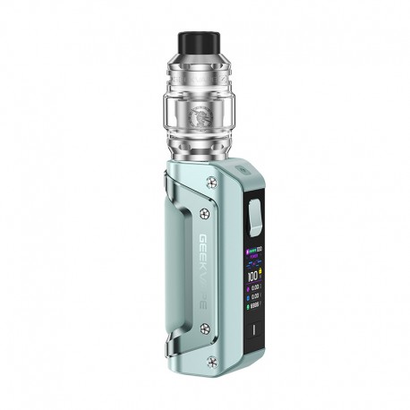 [Ships from Bonded Warehouse] Authentic GeekVape Aegis Solo 3 S100 100W Box Mod Kit + Z Subohm 2021 5.5ml - Green, 1 x 18650