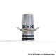 Authentic Auguse Cowboy 510 Drip Tip Set for RTA / RDA Atomizer - Silver