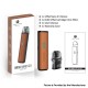 [Ships from Bonded Warehouse] Authentic Lost Vape Ursa Nano S II 25W Pod System Kit - Espresso, 1000mAh, 2.5ml, 0.8ohm