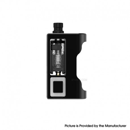 [Ships from Bonded Warehouse] Authentic Vandy Vape Nova 60W AIO VW Box Mod Kit - Black Prestige, 5~60W, 1 x 18650, 6ml