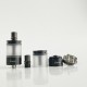 Rekavape Kuma Style MTL RTA Atomizer - Black, 4.5ml, 0.8 x 2, 0.9 x 2, 1.0 x 2, 1.2 x 2, 1.4 x 2, 1.6mm x 2 Air Pin, 22mm