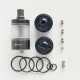 Rekavape Kuma Style MTL RTA Atomizer - Black, 4.5ml, 0.8 x 2, 0.9 x 2, 1.0 x 2, 1.2 x 2, 1.4 x 2, 1.6mm x 2 Air Pin, 22mm