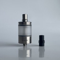 Rekavape Kuma Style MTL RTA Atomizer - Silver, 4.5ml, 0.8 x 2, 0.9 x 2, 1.0 x 2, 1.2 x 2, 1.4 x 2, 1.6mm x 2 Air Pin, 22mm