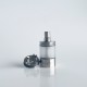 Rekavape Kuma Style MTL RTA Atomizer - Silver, 4.5ml, 0.8 x 2, 0.9 x 2, 1.0 x 2, 1.2 x 2, 1.4 x 2, 1.6mm x 2 Air Pin, 22mm