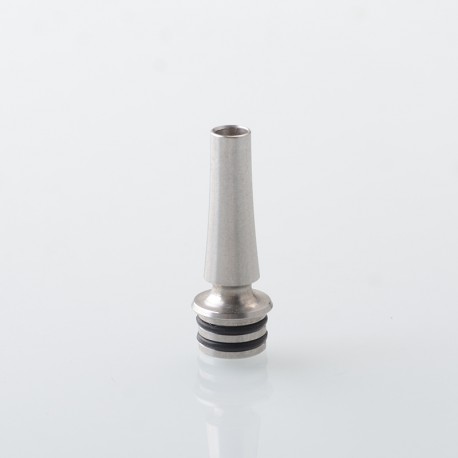 510 Drip Tip for RDA / RTA / RDTA Atomizer - Silver, Stainless Steel