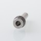 510 Drip Tip for RDA / RTA / RDTA Atomizer - Silver, Stainless Steel