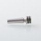 510 Drip Tip for RDA / RTA / RDTA Atomizer - Silver, Stainless Steel