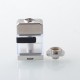 Mods House Ghost Style Boro RBTA for BB / Billet / Boro Box Mod - Silver, 4.2ml, 4 PCS MTL Pins 0.9, 1.2, 1.5, 1.8mm