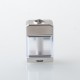 Mods House Ghost Style Boro RBTA for BB / Billet / Boro Box Mod - Silver, 4.2ml, 4 PCS MTL Pins 0.9, 1.2, 1.5, 1.8mm