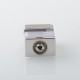 Mods House Ghost Style Boro RBTA for BB / Billet / Boro Box Mod - Silver, 4.2ml, 4 PCS MTL Pins 0.9, 1.2, 1.5, 1.8mm