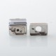 Mods House Ghost Style Boro RBTA for BB / Billet / Boro Box Mod - Silver, 4.2ml, 4 PCS MTL Pins 0.9, 1.2, 1.5, 1.8mm