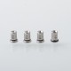 Mods House Ghost Style Boro RBTA for BB / Billet / Boro Box Mod - Silver, 4.2ml, 4 PCS MTL Pins 0.9, 1.2, 1.5, 1.8mm