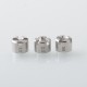 Mods House Ghost Style Boro RBTA for BB / Billet / Boro Box Mod - Silver, 4.2ml, 4 PCS MTL Pins 0.9, 1.2, 1.5, 1.8mm