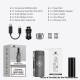 [Ships from Bonded Warehouse] Authentic Lost Vape Centaurus N100 Mod Kit with Centaurus Sub Ohm Tank 5ml - Grey Rock, VW 5~100W