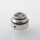 Diplomat Style MTL RTA Rebuildable Tank Atomizer - Silver, 4.5ml, 5 PCS Air Pin 0.8 / 1.0 / 1.2 / 1.5 / 1.8mm