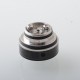 Diplomat Style MTL RTA Rebuildable Tank Atomizer - Black, 4.5ml, 5 PCS Air Pin 0.8 / 1.0 / 1.2 / 1.5 / 1.8mm