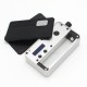 SXK D-01 Style 70W AlO Box Mod - Silver, VW 1~70W, 1 x 18650, Compatible with DotAIO Tanks