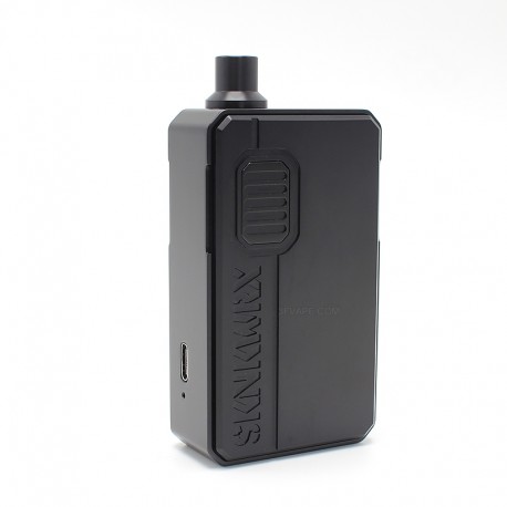 SXK D-01 Style 70W AlO Box Mod - Black, VW 1~70W, 1 x 18650, Compatible with DotAIO Tanks