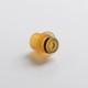 SXK Replacement Ultem Drip Tip for SXK Alpha / Kindbright Alpha / Alpha Style RTA - Brown, PEI, 15mm