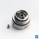 Rekavape Diplomat Style RDL RTA Rebuildable Tank Atomizer - Silver, 5.7ml, 2 PCS Air Pin 3.5 / 4.0mm, 23mm Diameter