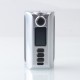 [Ships from Bonded Warehouse] Authentic Dovpo Riva 200W TC VW Box Mod - Silver Black, 5~200W, 2 x 18650