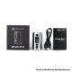 [Ships from Bonded Warehouse] Authentic Dovpo Riva 200W TC VW Box Mod - Silver Black, 5~200W, 2 x 18650