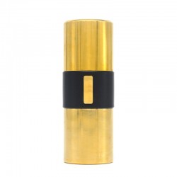 Bestia Mods Furia Style Mechanical Mod - Brass, 1 x 18650 / 20700 / 21700, Black Ring