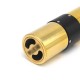 Bestia Mods Furia Style Mechanical Mod - Brass, 1 x 18650 / 20700 / 21700, Black Ring