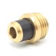 SXK Hussar Vapes Modular DT Style Drip Tip Set for BxR / BB / Billet Mod - Gold, 1 x BB Connector, 5 x Mouthpiece