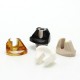 SXK Monarchy Cyber Style 510 Drip Tip + Billet Adapter Set - 316SS + POM / PEEK / PET / Ultem, 4 x Mouthpieces + 1 x 510 Base